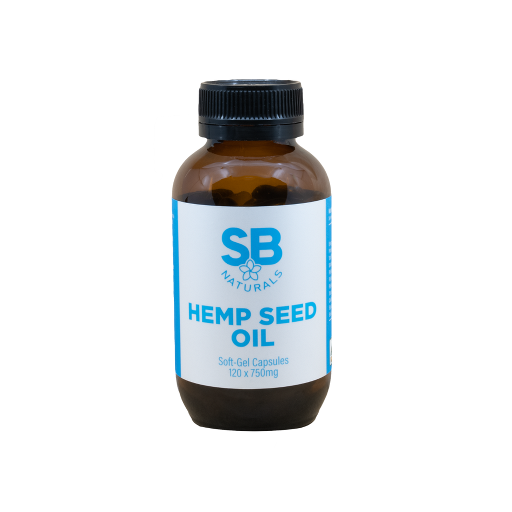 SB Naturals Hemp Seed Oil Capsules - 120 Caps