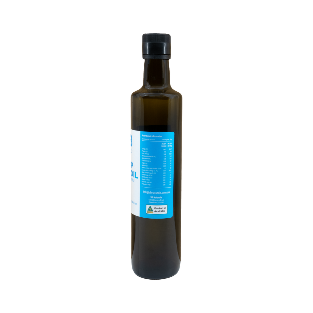 SB Naturals Hemp Seed Oil 500ml