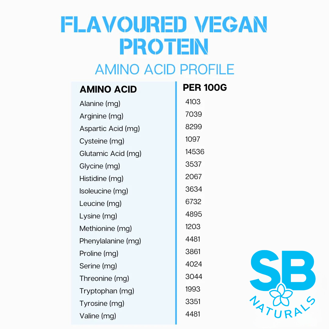 SB Naturals Vegan Vanilla Protein 1kg