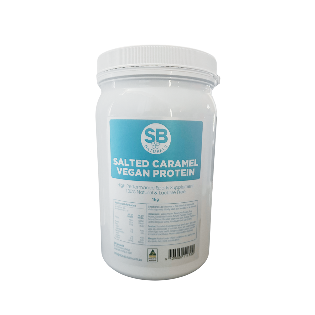 SB Naturals Vegan Salted Caramel Protein 1kg