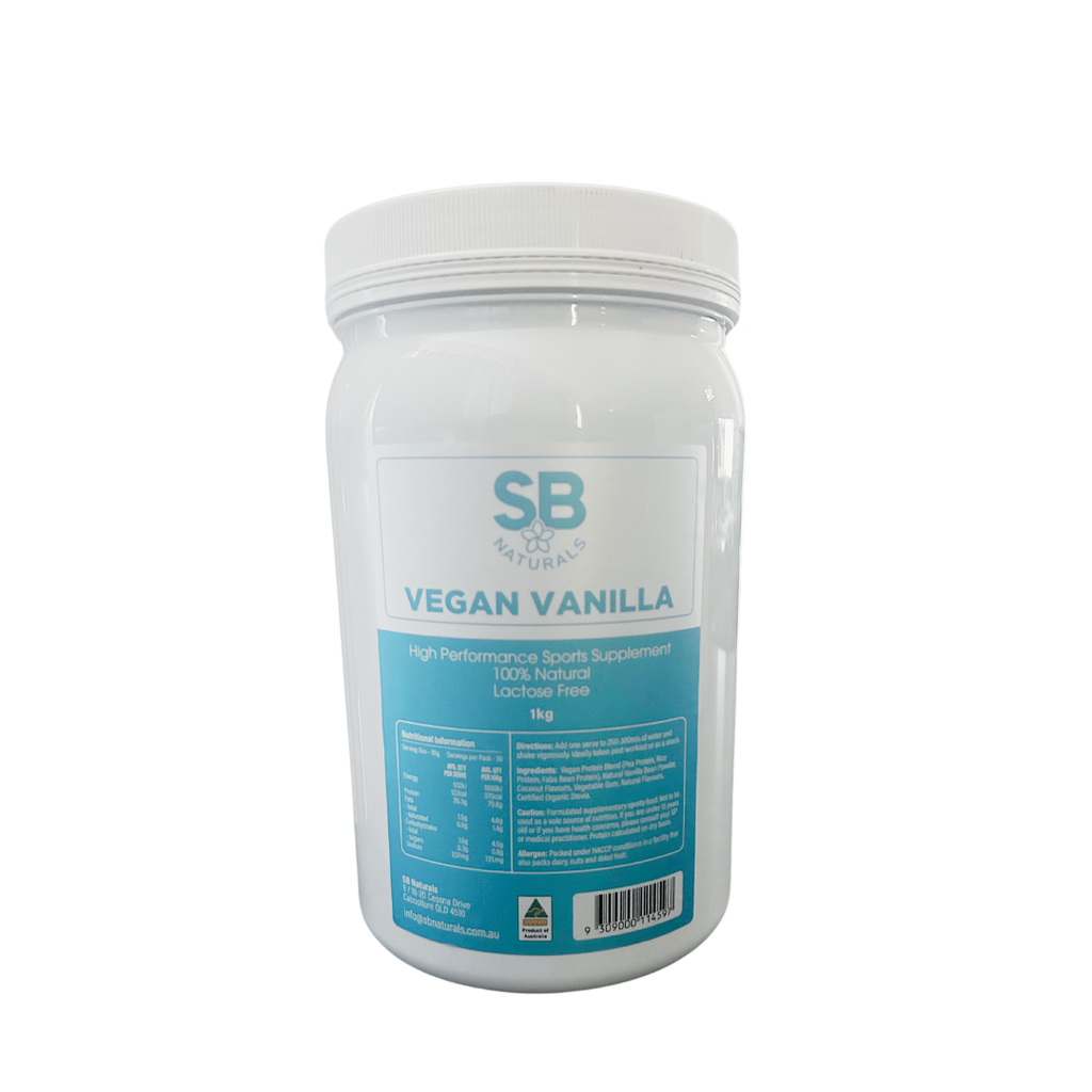 SB Naturals Vegan Vanilla Protein 1kg