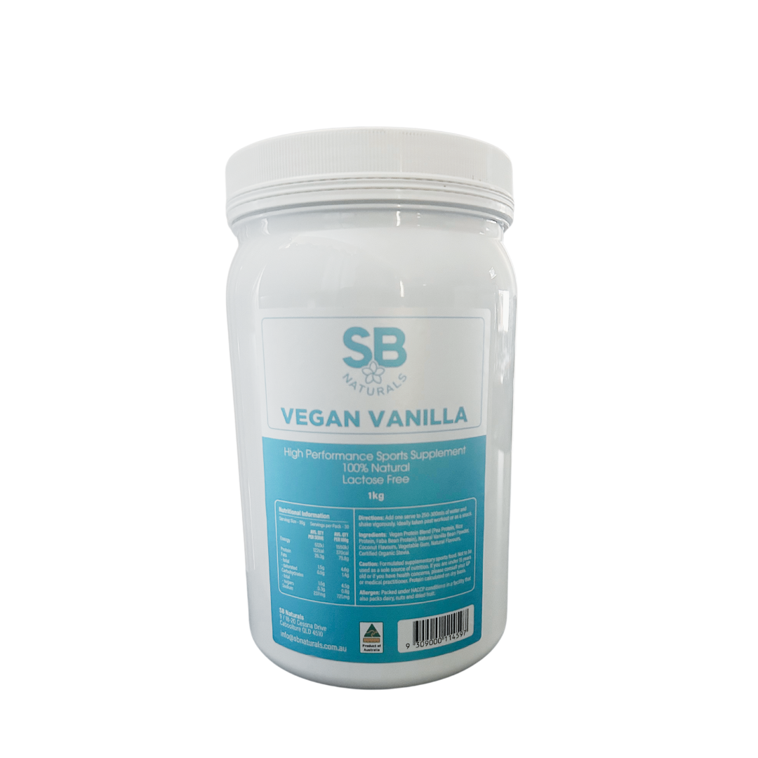SB Naturals Vegan Vanilla Protein 1kg