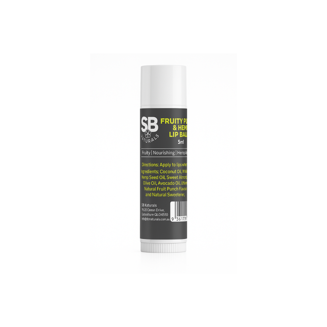 Fruity Punch & Hemp Lip Balm